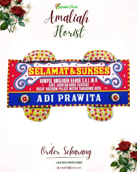 Papan Bunga Ucapan Selamat Gontor